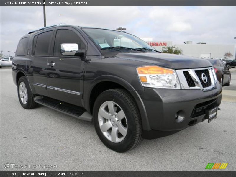 Smoke Gray / Charcoal 2012 Nissan Armada SL