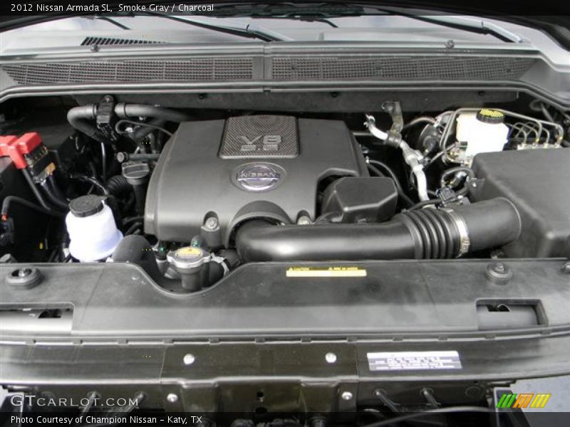 Smoke Gray / Charcoal 2012 Nissan Armada SL