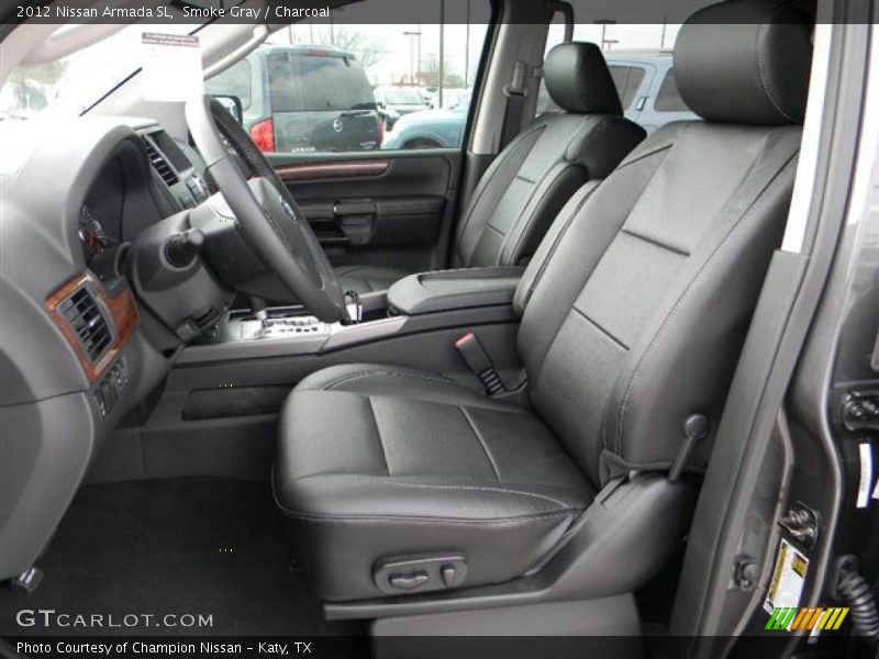 Front Seat of 2012 Armada SL