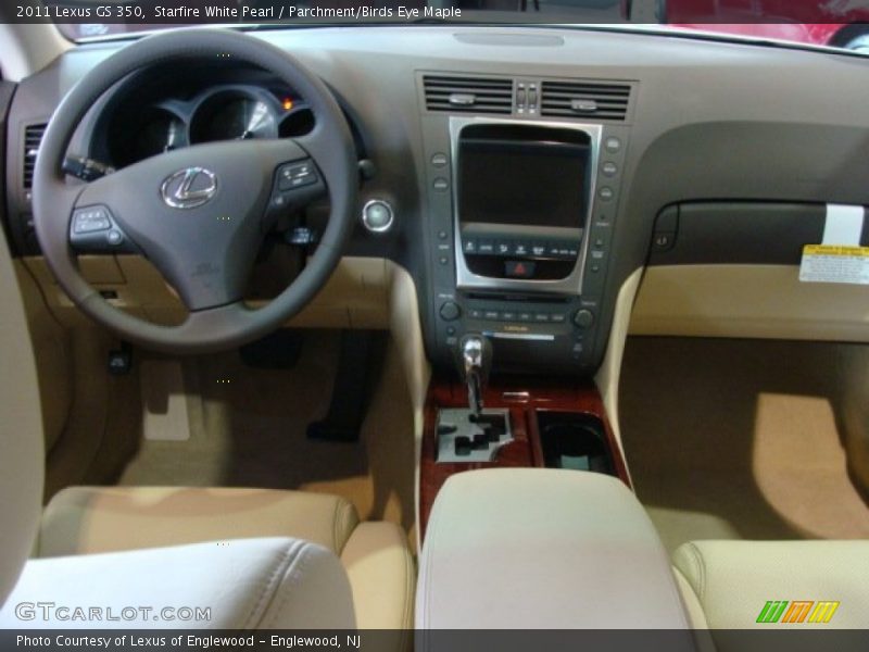 Starfire White Pearl / Parchment/Birds Eye Maple 2011 Lexus GS 350