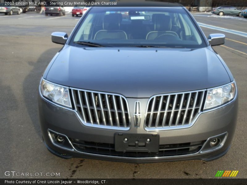 Sterling Gray Metallic / Dark Charcoal 2012 Lincoln MKZ AWD