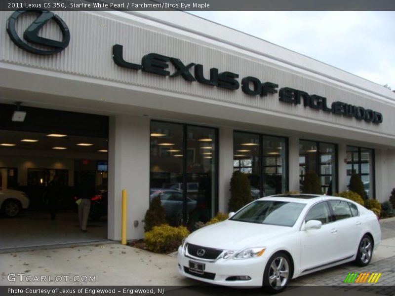 Starfire White Pearl / Parchment/Birds Eye Maple 2011 Lexus GS 350