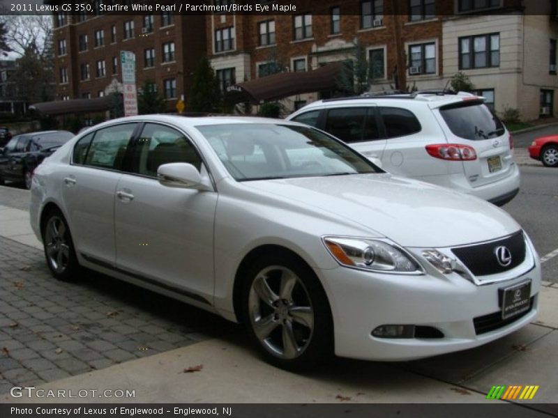 Starfire White Pearl / Parchment/Birds Eye Maple 2011 Lexus GS 350