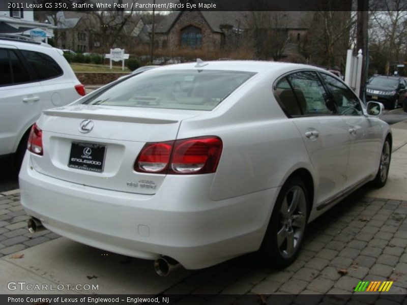Starfire White Pearl / Parchment/Birds Eye Maple 2011 Lexus GS 350