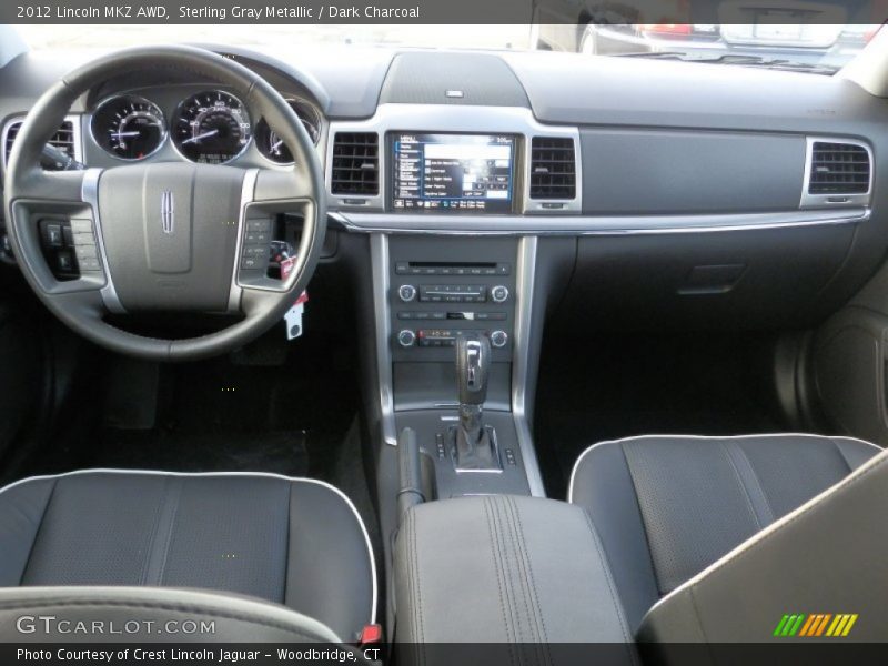 Sterling Gray Metallic / Dark Charcoal 2012 Lincoln MKZ AWD