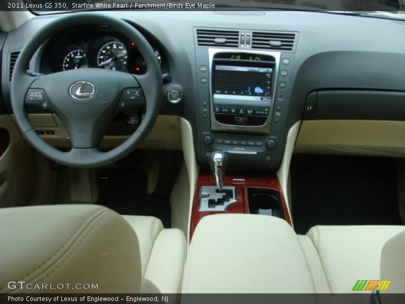 Starfire White Pearl / Parchment/Birds Eye Maple 2011 Lexus GS 350