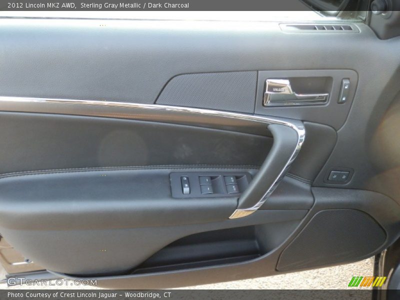Sterling Gray Metallic / Dark Charcoal 2012 Lincoln MKZ AWD