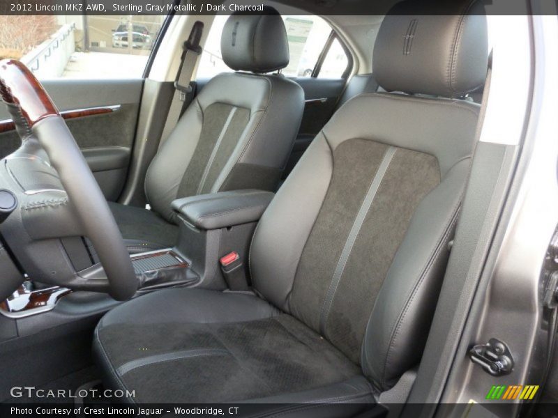 Sterling Gray Metallic / Dark Charcoal 2012 Lincoln MKZ AWD