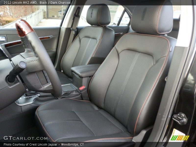 Front Seat of 2012 MKZ AWD