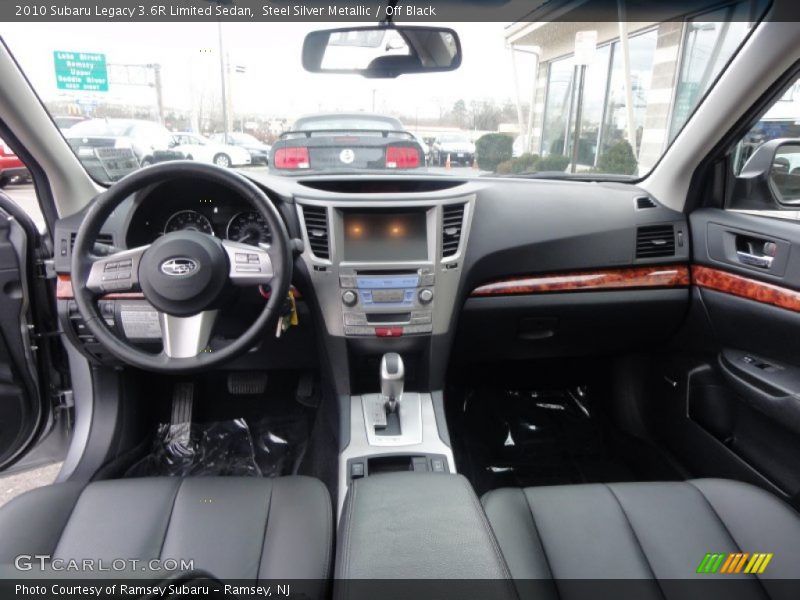 Dashboard of 2010 Legacy 3.6R Limited Sedan