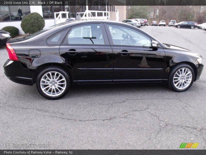 Black / Off Black 2009 Volvo S40 2.4i