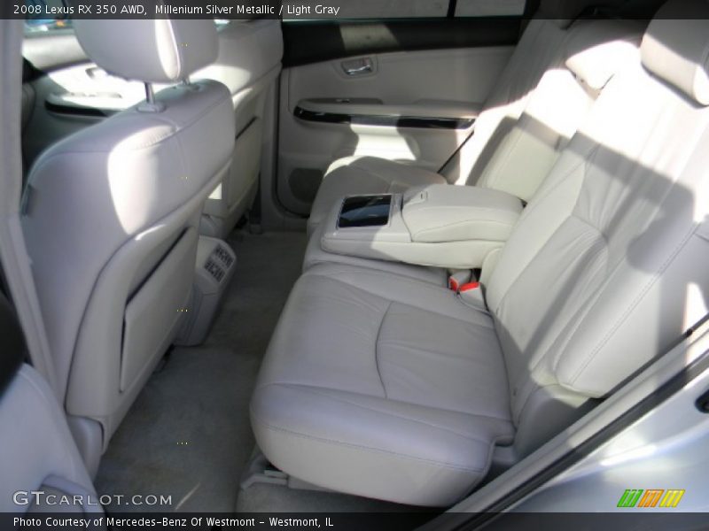 Millenium Silver Metallic / Light Gray 2008 Lexus RX 350 AWD