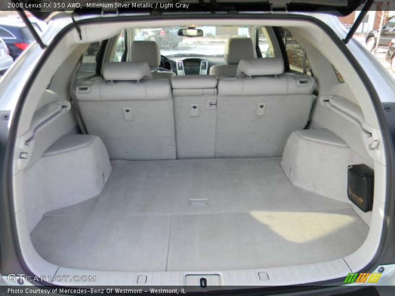 Millenium Silver Metallic / Light Gray 2008 Lexus RX 350 AWD