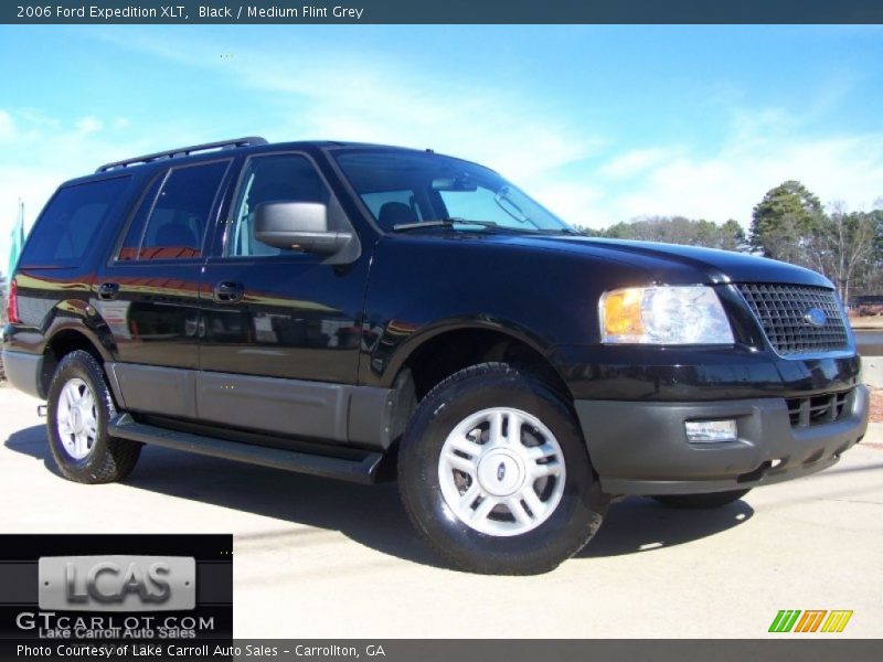 Black / Medium Flint Grey 2006 Ford Expedition XLT