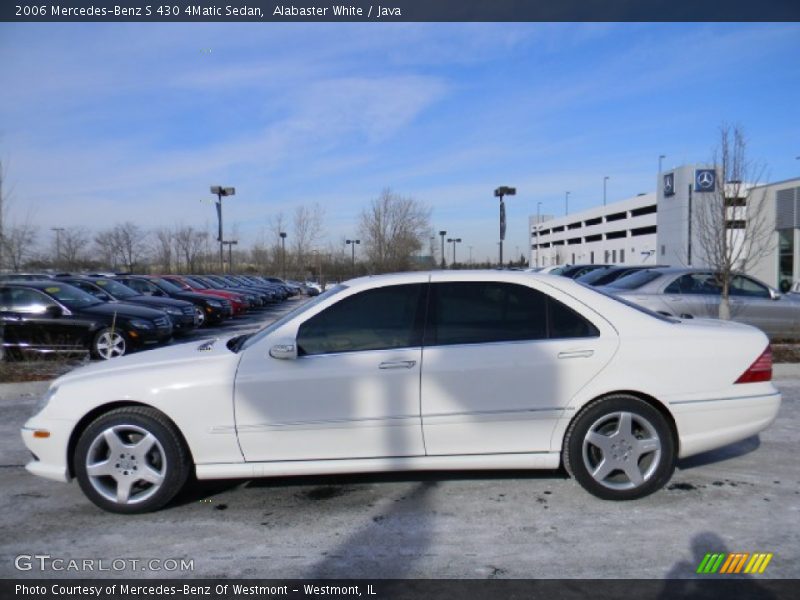 Alabaster White / Java 2006 Mercedes-Benz S 430 4Matic Sedan