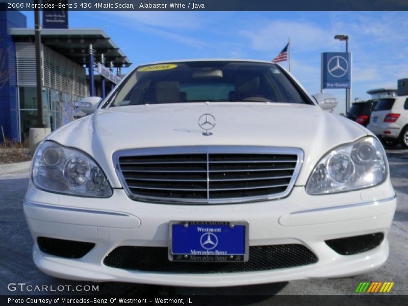 Alabaster White / Java 2006 Mercedes-Benz S 430 4Matic Sedan