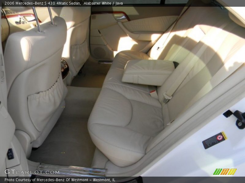 Alabaster White / Java 2006 Mercedes-Benz S 430 4Matic Sedan
