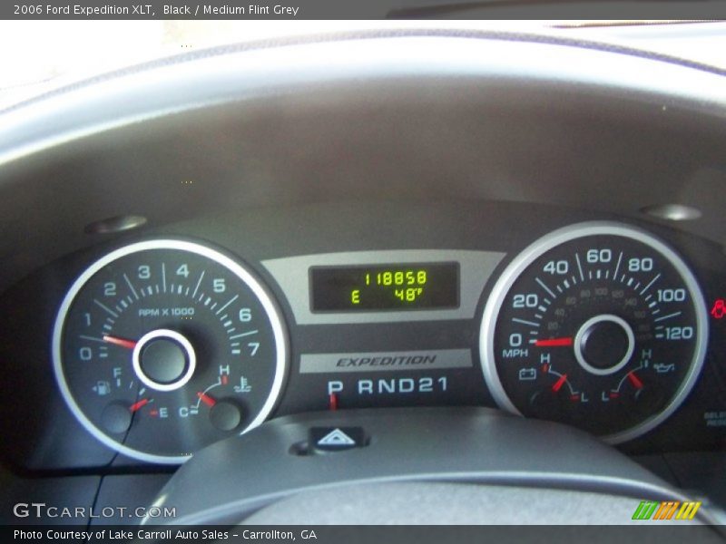 Black / Medium Flint Grey 2006 Ford Expedition XLT