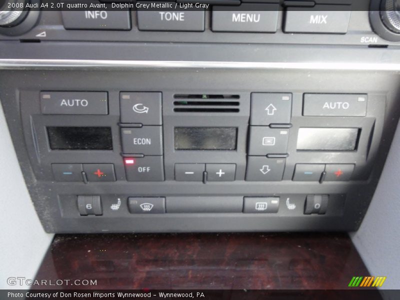 Dolphin Grey Metallic / Light Gray 2008 Audi A4 2.0T quattro Avant