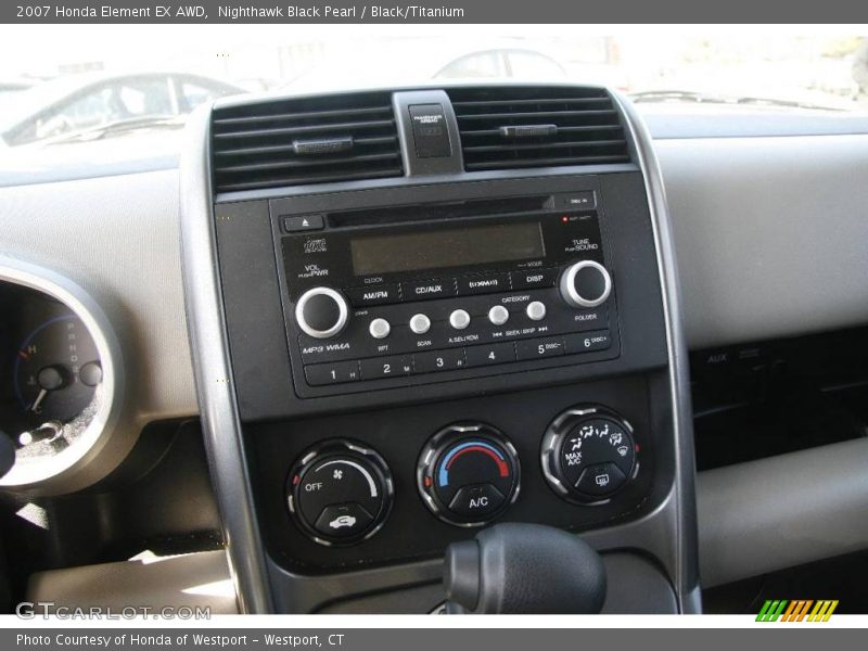 Nighthawk Black Pearl / Black/Titanium 2007 Honda Element EX AWD