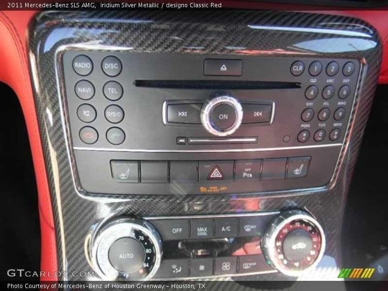 Controls of 2011 SLS AMG