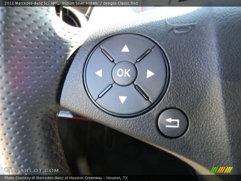 Iridium Silver Metallic / designo Classic Red 2011 Mercedes-Benz SLS AMG