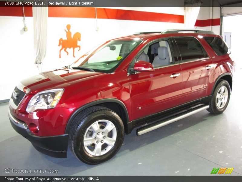 Red Jewel / Light Titanium 2009 GMC Acadia SLT