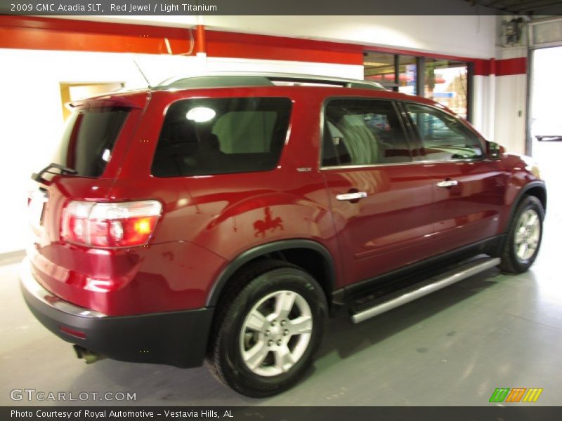 Red Jewel / Light Titanium 2009 GMC Acadia SLT