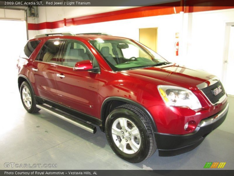Red Jewel / Light Titanium 2009 GMC Acadia SLT