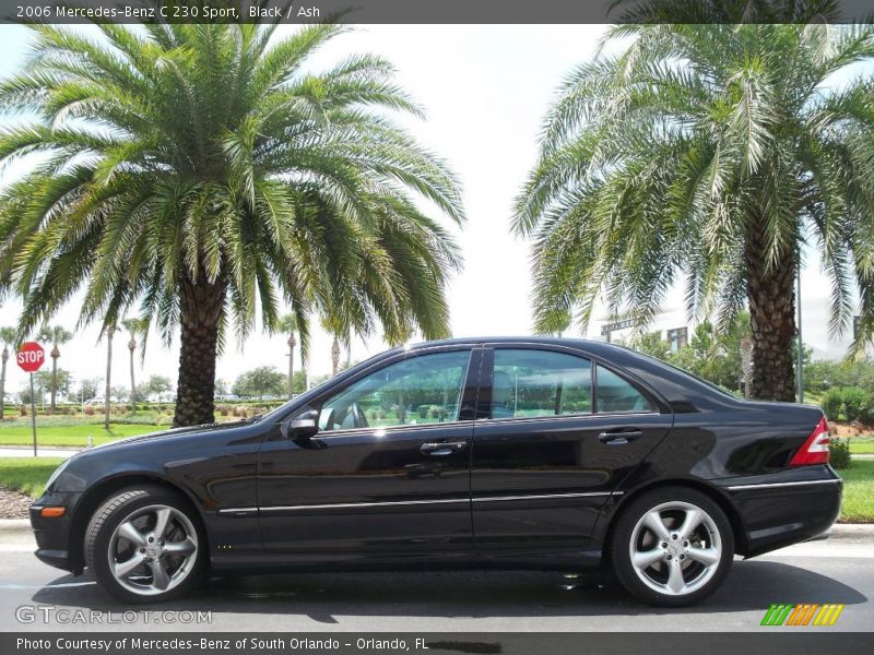 Black / Ash 2006 Mercedes-Benz C 230 Sport