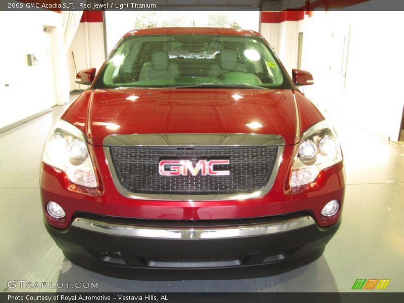 Red Jewel / Light Titanium 2009 GMC Acadia SLT