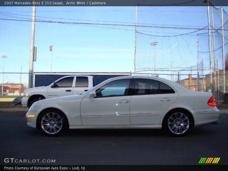 Arctic White / Cashmere 2007 Mercedes-Benz E 350 Sedan