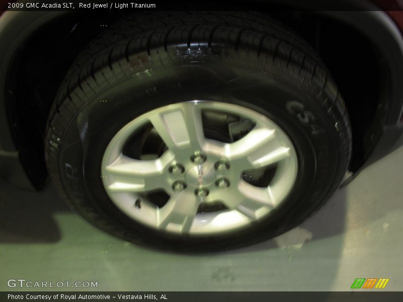 Red Jewel / Light Titanium 2009 GMC Acadia SLT