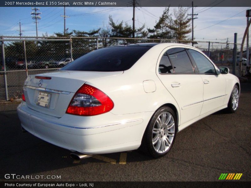 Arctic White / Cashmere 2007 Mercedes-Benz E 350 Sedan