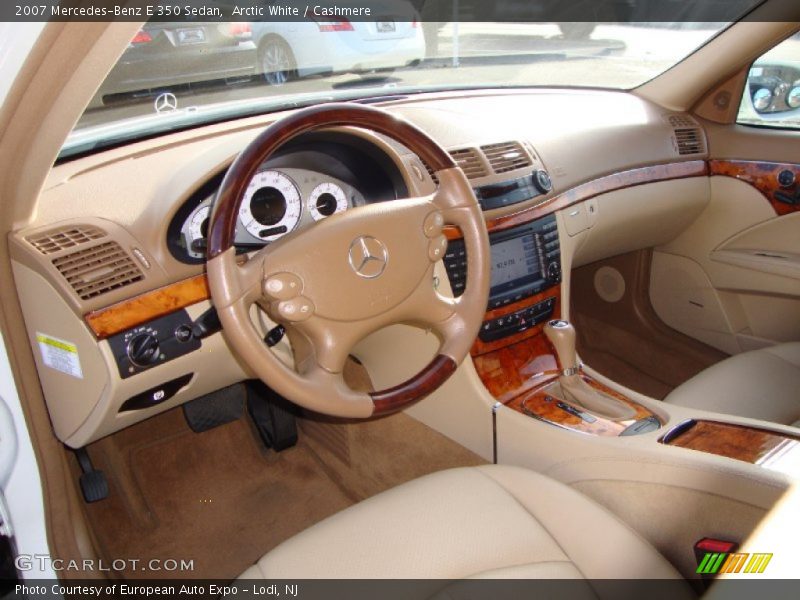 Arctic White / Cashmere 2007 Mercedes-Benz E 350 Sedan