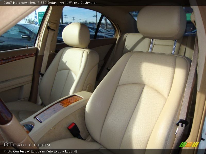 Arctic White / Cashmere 2007 Mercedes-Benz E 350 Sedan