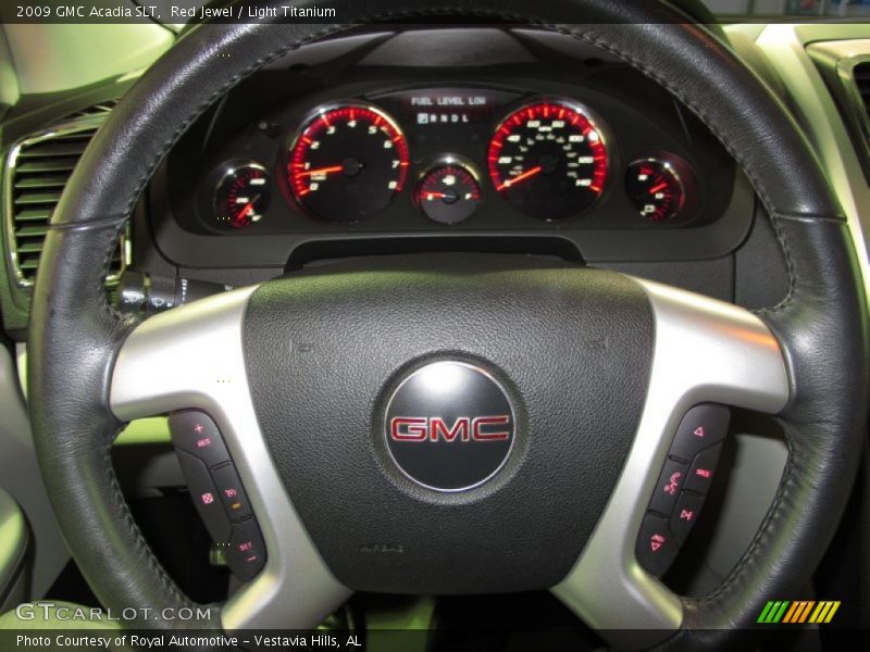 Red Jewel / Light Titanium 2009 GMC Acadia SLT