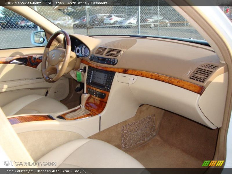 Arctic White / Cashmere 2007 Mercedes-Benz E 350 Sedan