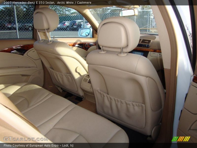 Arctic White / Cashmere 2007 Mercedes-Benz E 350 Sedan