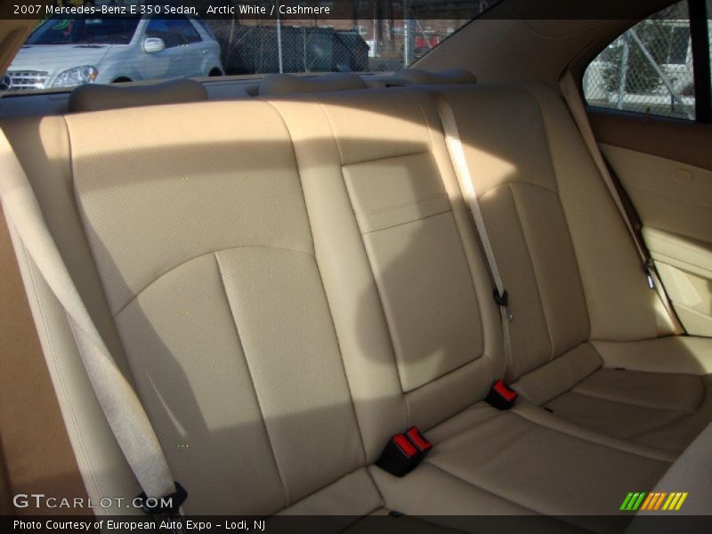 Arctic White / Cashmere 2007 Mercedes-Benz E 350 Sedan