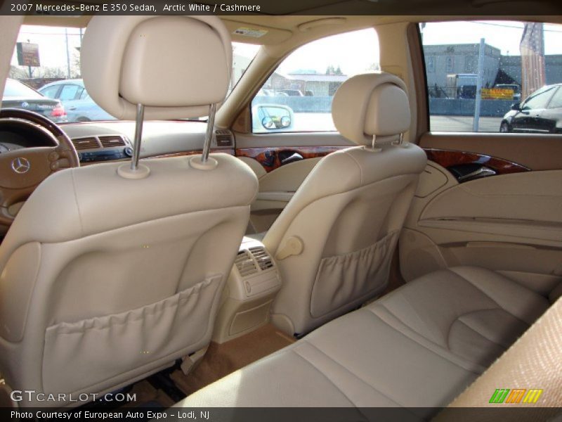 Arctic White / Cashmere 2007 Mercedes-Benz E 350 Sedan