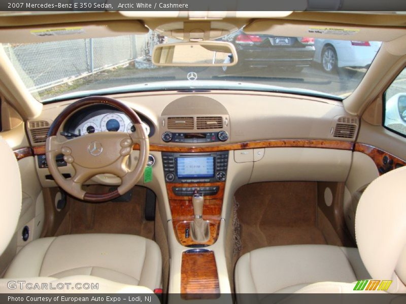 Arctic White / Cashmere 2007 Mercedes-Benz E 350 Sedan