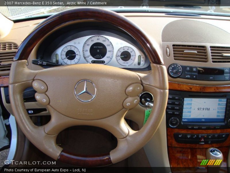 Arctic White / Cashmere 2007 Mercedes-Benz E 350 Sedan