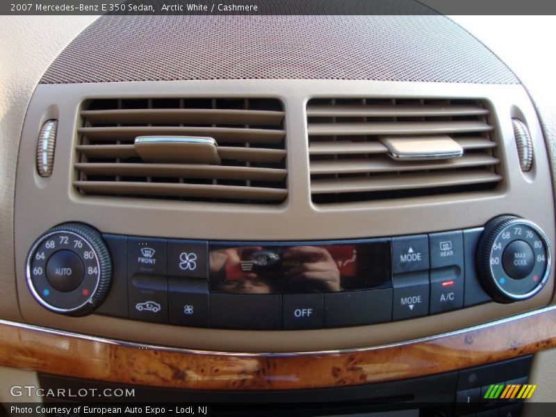 Arctic White / Cashmere 2007 Mercedes-Benz E 350 Sedan