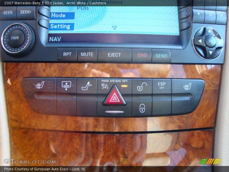 Arctic White / Cashmere 2007 Mercedes-Benz E 350 Sedan