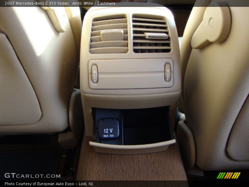 Arctic White / Cashmere 2007 Mercedes-Benz E 350 Sedan