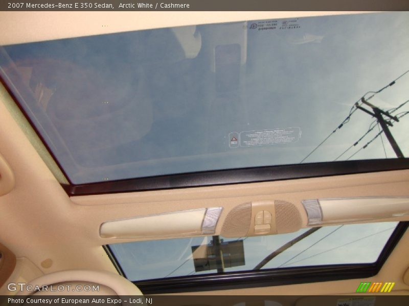 Arctic White / Cashmere 2007 Mercedes-Benz E 350 Sedan