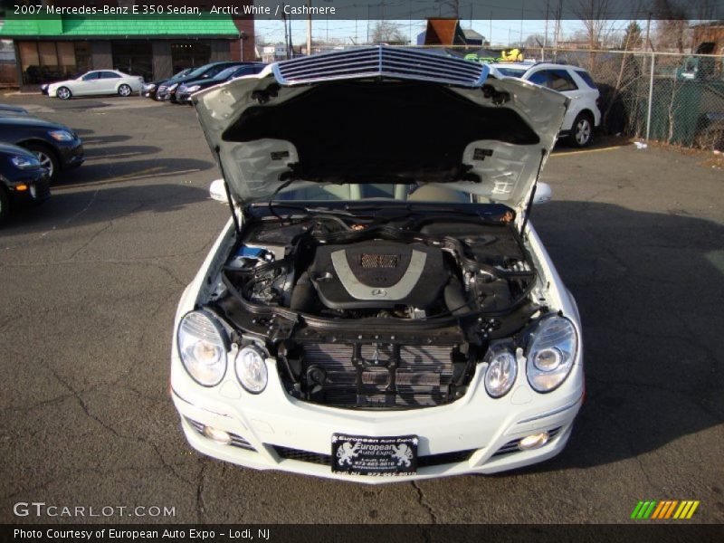Arctic White / Cashmere 2007 Mercedes-Benz E 350 Sedan