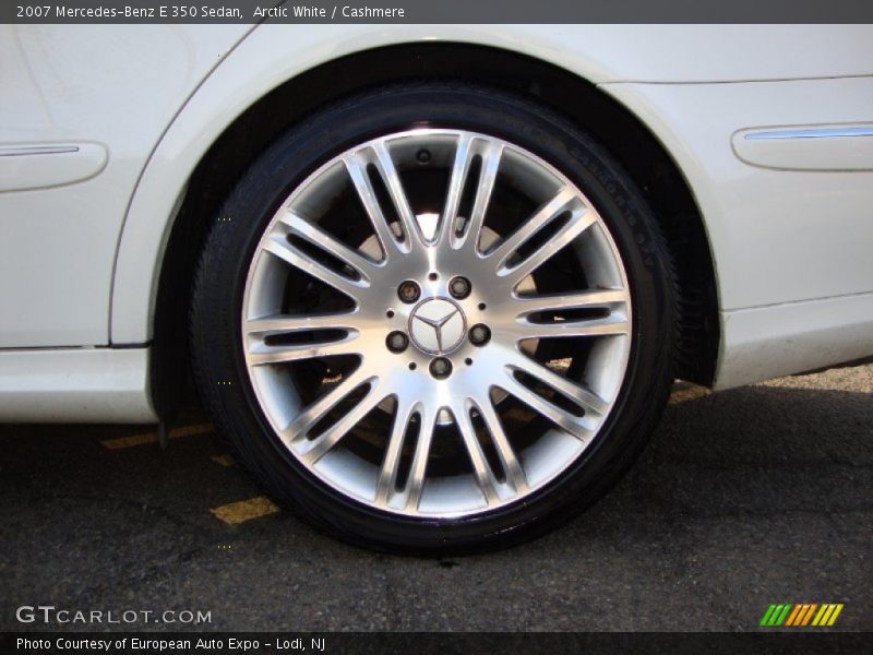 Arctic White / Cashmere 2007 Mercedes-Benz E 350 Sedan