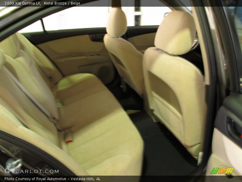 Metal Bronze / Beige 2009 Kia Optima LX
